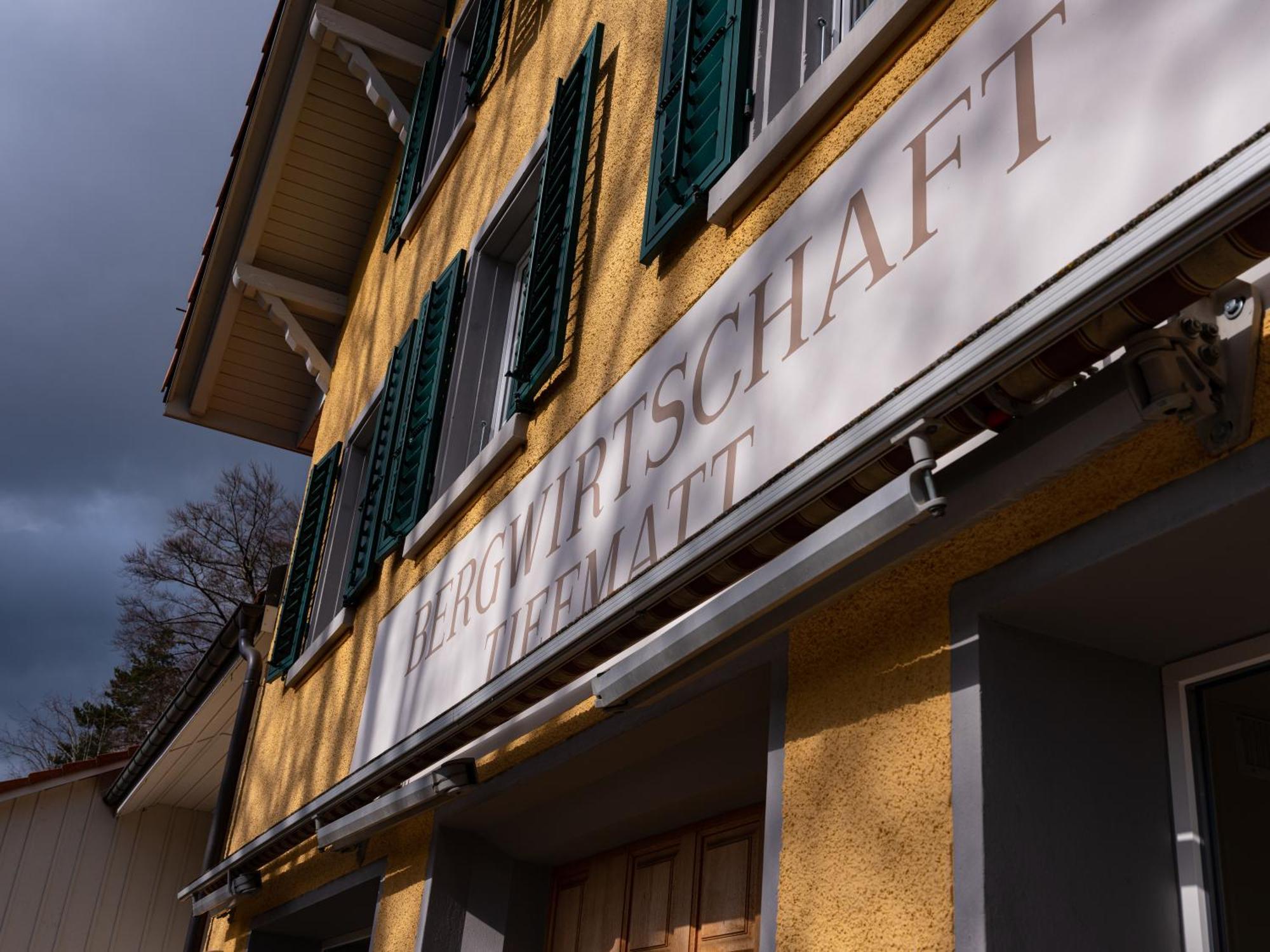 Bergwirtschaft Tiefmatt Hotel Holderbank Eksteriør billede